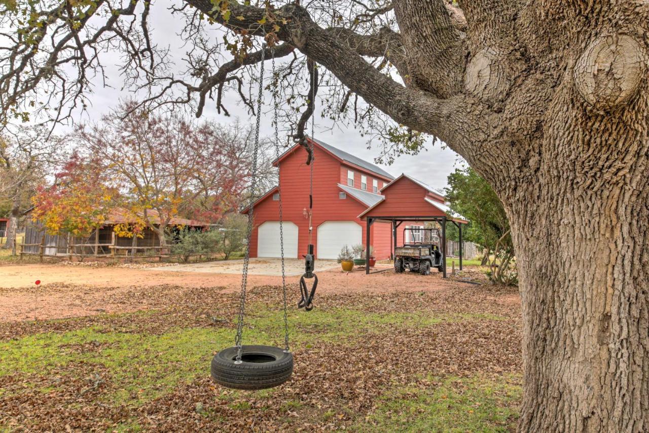 Villa Ark Bunkhouse Fredericksburg Hideaway With Hot Tub Esterno foto